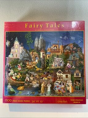 Fairly Tales by James Christensen 1500 Piece Jigsaw Puzzle NEW! Sealed CN67543